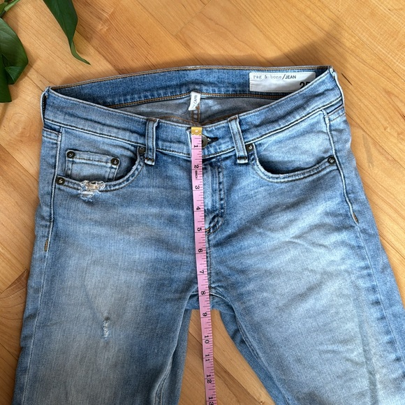 Rag and Bone | Light Denim | Size 25 - Picture 5 of 9
